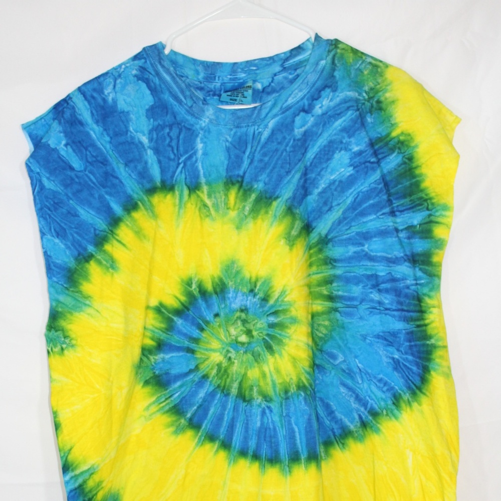 Tie Dye T-Shirt 100% Preshrunk Cotton XL